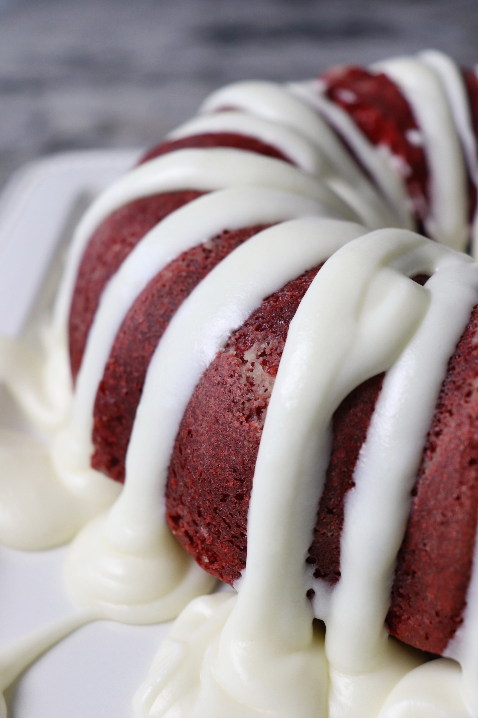 White Chocolate Strawberry Bundt Cake - Daisy Farm Kitchen